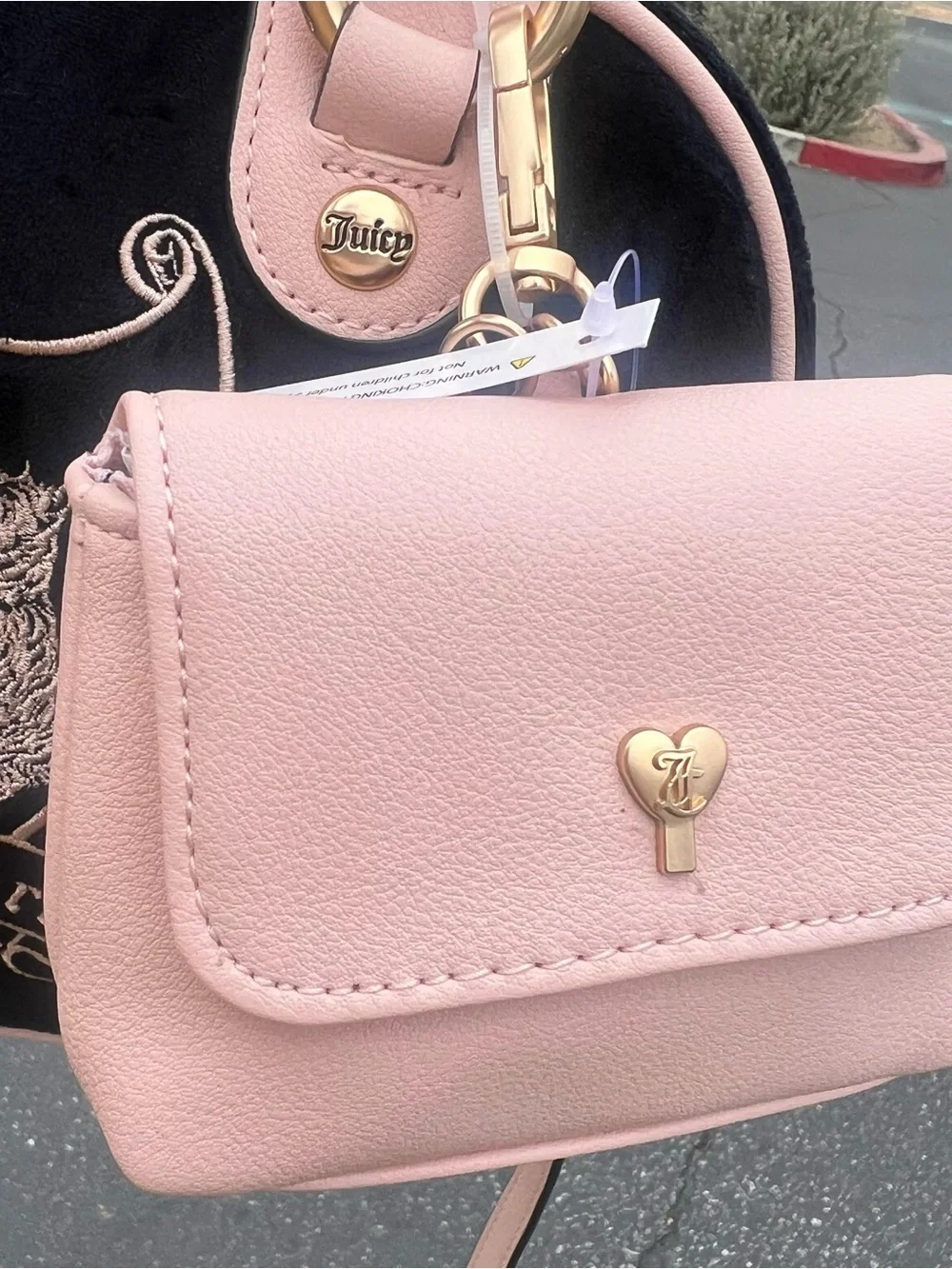 Juicy Couture black velvet